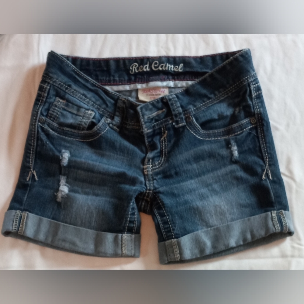 Red Camel Jean shorts